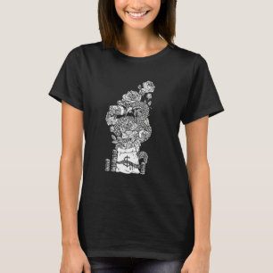 Schlange Geld Blume Reptile Natur Tier Terrarium T-Shirt