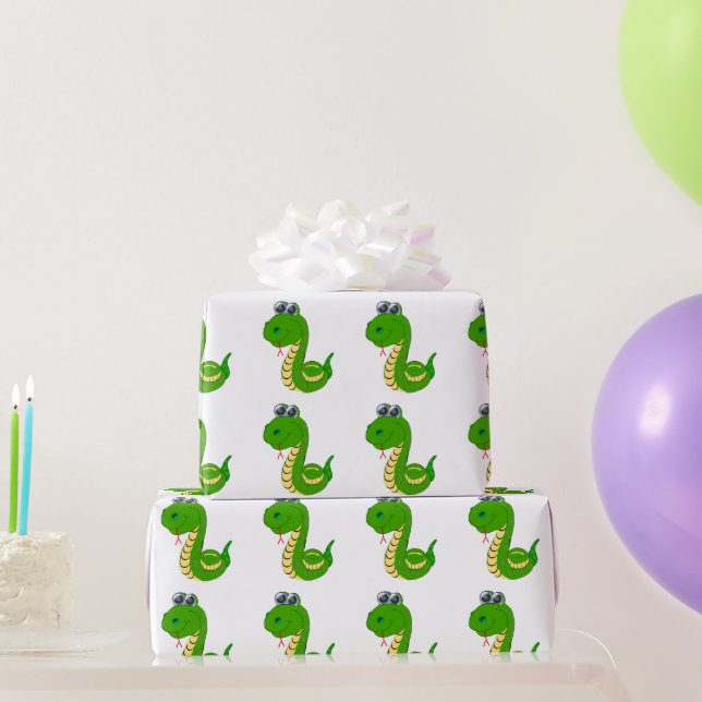 Schlange Geschenkpapier (Partygeschenke)