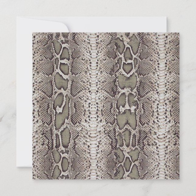 Schlange Hautfarbe (Vorderseite)