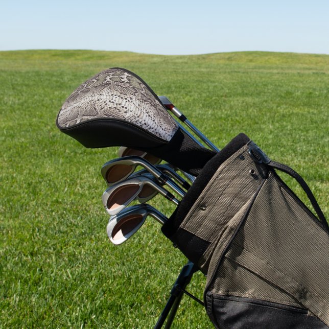 Schlange Hautfarbe Golf Headcover (In SItu)