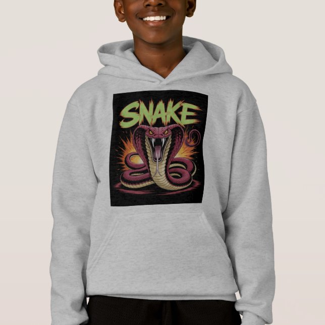 Schlange. Hoodie (Vorderseite)
