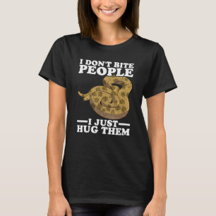 Schlange ich nicht Bite People Banana Ball Python T-Shirt