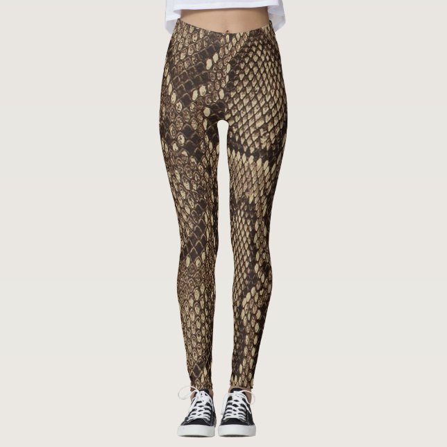Schlange Leggings für Outdoor und Wandern (Vorderseite)