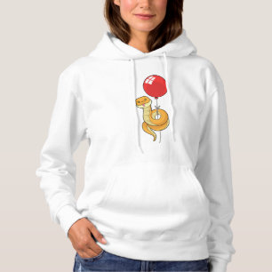 Schlange mit Ballon Hoodie