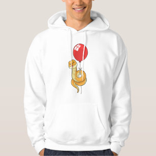 Schlange mit Ballon Hoodie