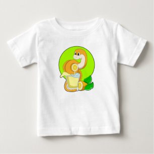 Schlange mit Lemonsglas Baby T-shirt