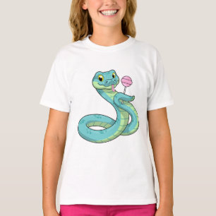 Schlange mit Lollipop T-Shirt