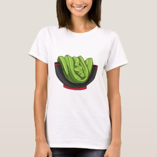 Schlange mit Ramen Bowl T-Shirt