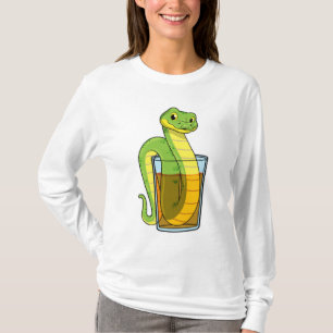 Schlange mit Saft T-Shirt