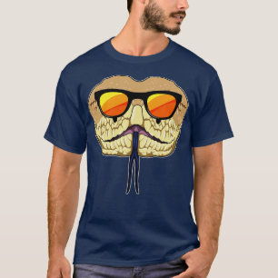 Schlange mit Sonnenbrille T-Shirt