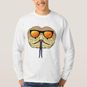 Schlange mit Sonnenbrille T-Shirt