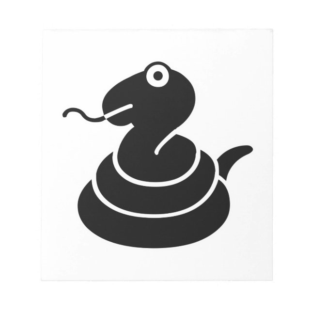 Schlange Notizblock (Vorderseite)