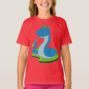 Schlange Pinsel T-Shirt