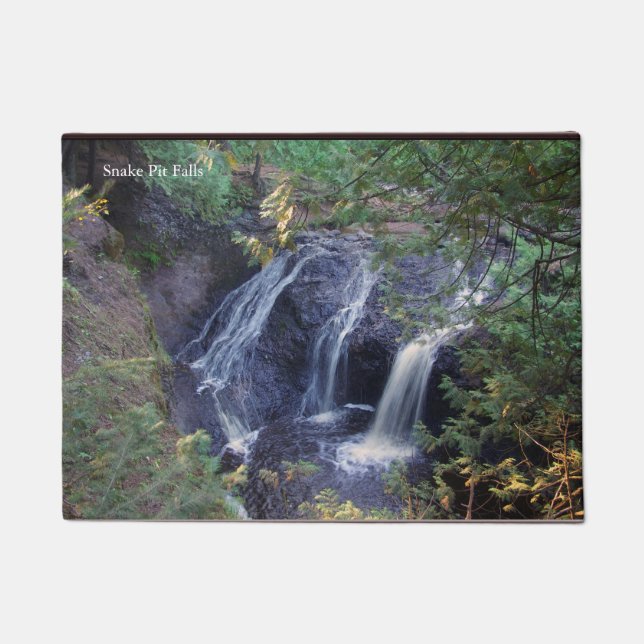 Schlange Pit Falls Türmatte (Vorderseite)