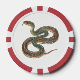 Schlange Pokerchips