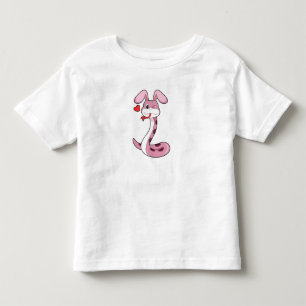 Schlange Rabbit Herz Kleinkind T-shirt
