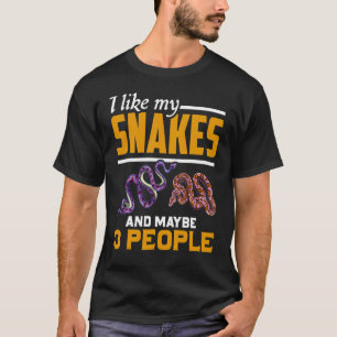 Schlange Reptile Keeper Tierschlange T-Shirt