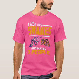 Schlange Reptile Keeper Tierschlange T-Shirt