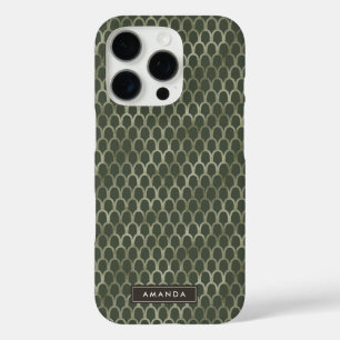 Schlange Reptile Wildtierhautmuster iPhone 16 Pro Hülle