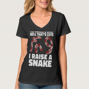 Schlange Schlange du Got einen Hund gut, das ist N T-Shirt