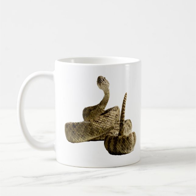 Schlange Schlange Foto Tasse (Links)