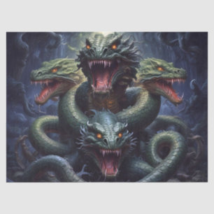 Schlange Schlange Schlange Dragon Monster Fantasy  Seidenpapier