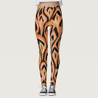 Schlange Skin Artwork Leggings für ein kühl und st