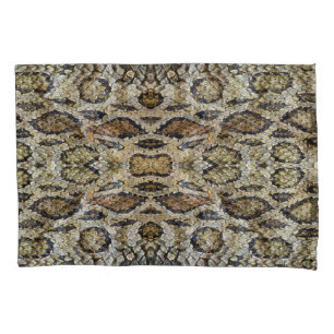 Schlange Skin Muster Textur Kissenbezug