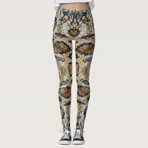 Schlange Skin Muster Textur Leggings