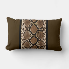 Schlange Skin Pattern Lendenkissen