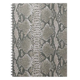 Schlange Skin Spiral Notebook Notizblock