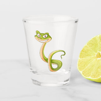 Schlange - Symbol für 2025 Schnapsglas