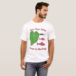 Schlange T - Shirt für das neue Jahr 2025