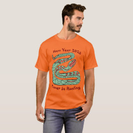 Schlange T - Shirt für das neue Jahr 2025