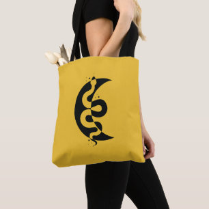 Schlange und Mond Tasche