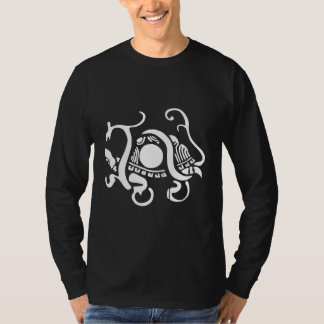 Schlange und Schildkröte T - Shirt - Große Logos
