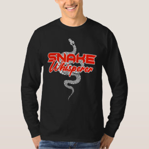 Schlange Whisperer Reptile Natur Tiere Terrarium P T-Shirt