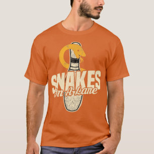 Schlangen auf Lane Bowling Limited Edition T T-Shirt