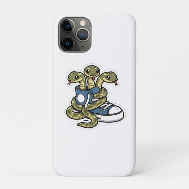 Schlangen auf Schuhen Case-Mate iPhone Hülle (Rückseite)