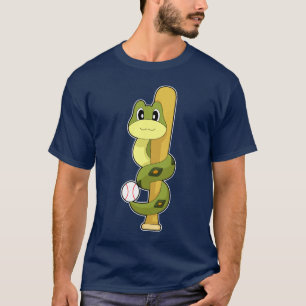 Schlangen Baseball Baseballschläger T-Shirt