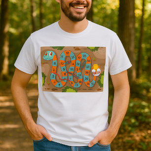 Schlangen-Leiter-Spiel T-Shirt
