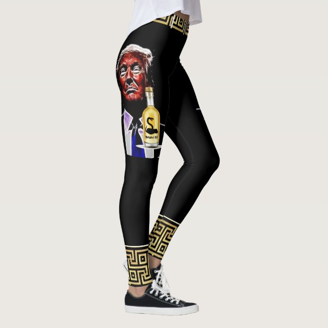 Schlangen-Öl-Verkäufer Leggings (Rechts)