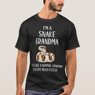 Schlangen-Oma-Definition Lustiger Tierliebhaber T-Shirt