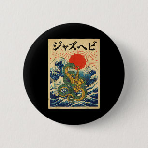 Schlangen Saxophon Jazz-Marschkapelle Abschlusskla Button