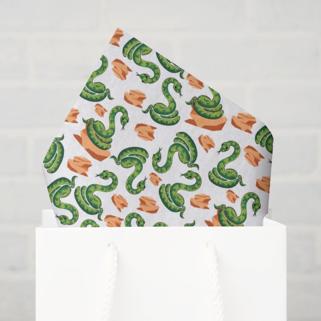 Schlangen Seidenpapier (Geschenk Tasche)