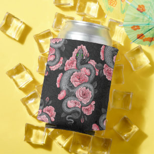 Schlangen und Rose Dosenkühler