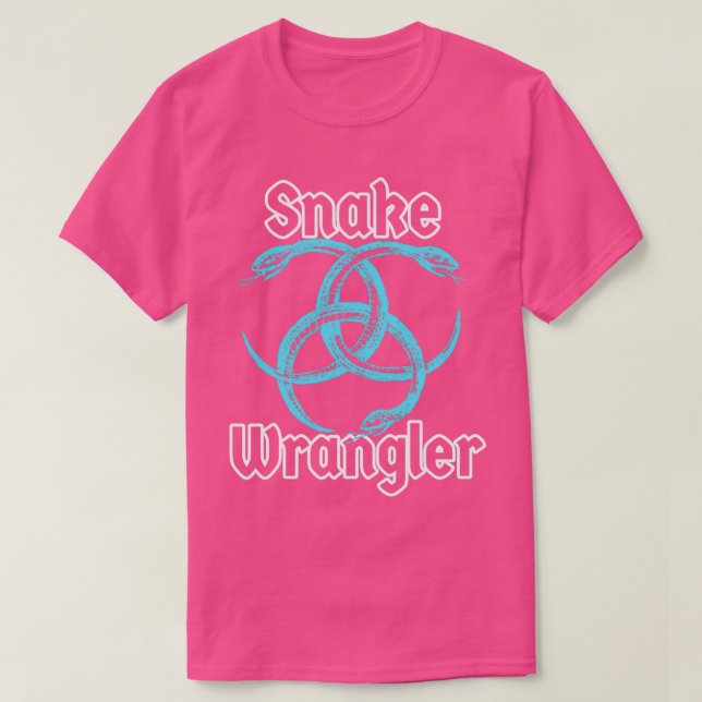 Schlangen-Wrangler  T-Shirt (Design vorne)