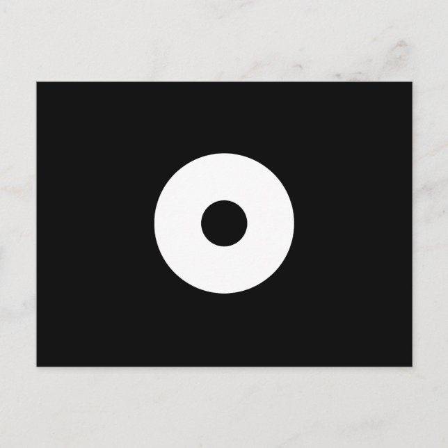 Schlangenauge Postkarte (Vorderseite)