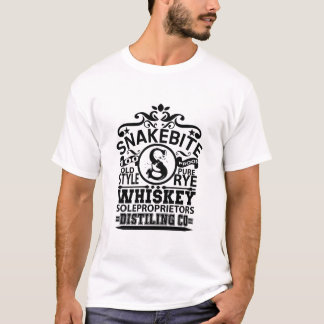 Schlangenbiss, Whiskey-Soleder T-Shirt