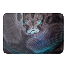 Schlangenboa Anaconda Python Reptil Snakeskin grau